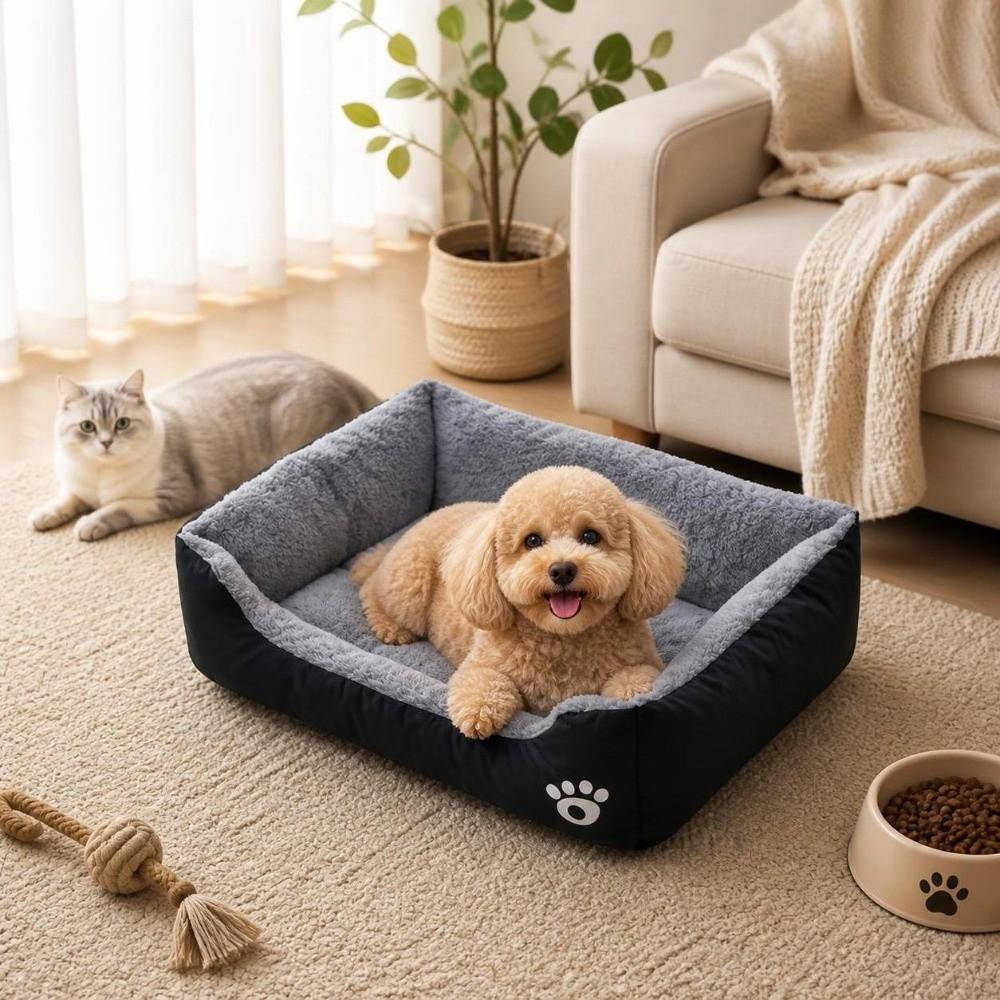 PP Cotton Winter Dog Bed Multi-size Plushie Pet Kennel New Pet Sleeping Nest Home Use