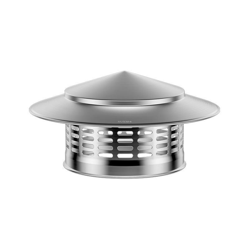 Breathable Umbrella-Style Stainless Steel Chimney Cap for Roof and Terrace Ventilation