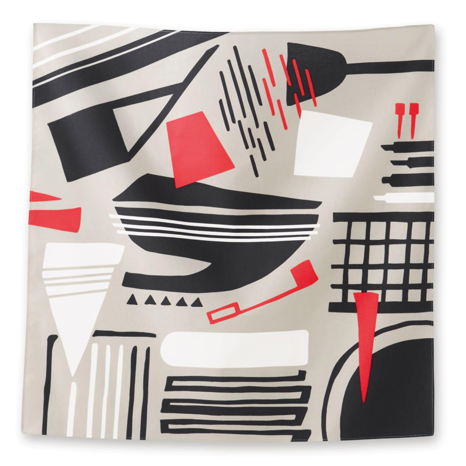 

Miyamoto Towel Miyamoto Furoshiki Small Furoshiki Tool Made in 50 x 66056 Kenema+ (Tool) Japan, Beige, Approx. 50cm,