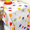 Children'S First Birthday Decoration Scene Arrangement Boys And Girls Atmosphere Props Happy Birthday Tablecloth Decorations
