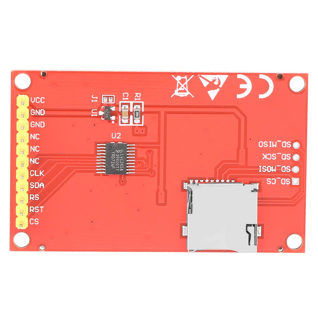 LCD Board, LCD Display Module, 2.0\ Screen, SPI Serial Port, 176X220 Resolution, 5VCelsius3.3V Power Supply, MCU IO Connectors, Backlight Con