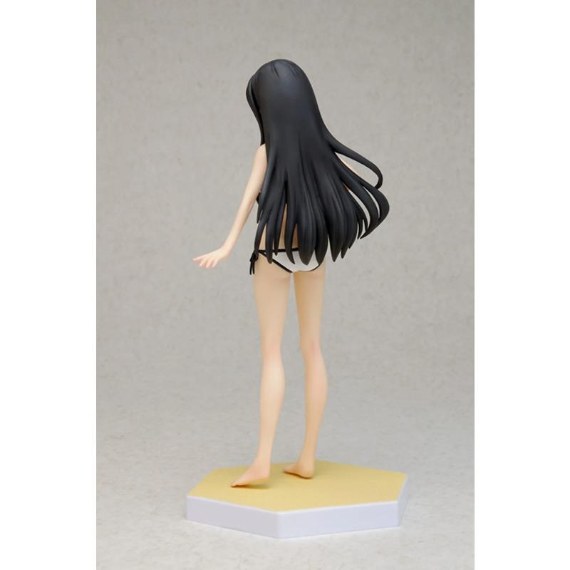 17CM Anime Yukinoshita Yukino Figure Yahari Ore Seishun Love Comedy Machigatteiru Beach Queens Swimsuit Doll Toys No Wa 1/10 Ver Kid Friendly