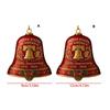 1776-2026 United State 250th Anniversary Bells Ornament Christmas Bells with Commemorative Detailing Gradens Home Decors
