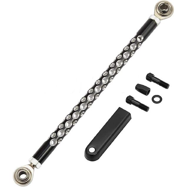 Shift Linkage Gear Shifter Levers for Harley Touring Electra Street Road Wide Tour Glide Road King Trike(Porous&Chrome)