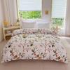 With Duvet Flannel Brushed Cover Washed Cotton Thermal Insulated Bedding For Hostel 150x200cm To 220x240cm