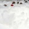 Christmas Atmosphere Simulated White Snow Shopping Mall Decoration Hotel Cotton Scene Decoration