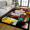 Grand Theft Auto Zombieland Premium Crystal Velvet Area Classic Design Nonslip Durable Polyester Area Rug For Bedroom Playroom Living Room Or Office