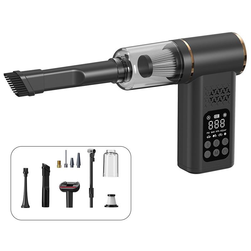 Electric USB Wireless Multi-functional Vacuum Inflator Pump Quick Air Compressor 150psi Portable Self-checking Tire Pressure