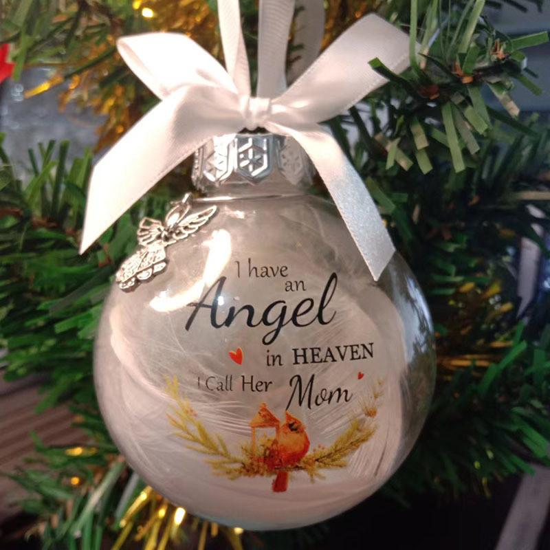 Ball Plastic Elegant Decorative Pendant For Christmas Celebrating Family Memories And Love
