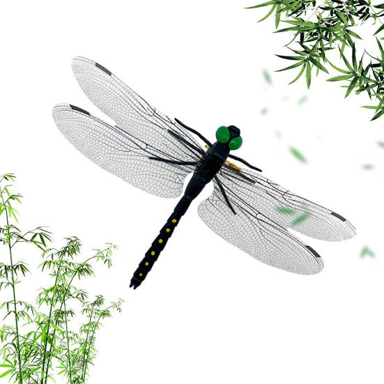 Dragonfly Clip for Insects Repellent 3D Artificial Dragonfly Hat Clip Clip-on Realistic Dragonfly for Outdoor Backyard Garden Decor