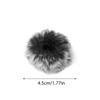 Microphone Lapel Windscreen Lapel Mic Windscreen Furry Windscreen Outdoor Cover for K10 Wireless Lavalier Microphone