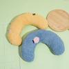 Pet Little Pillow U-Shaped Neck Protector Sleeping Pillow Deep Sleep Puppy Kitten Moon Pillow Soft Fluffy Pillow Pet Supplies