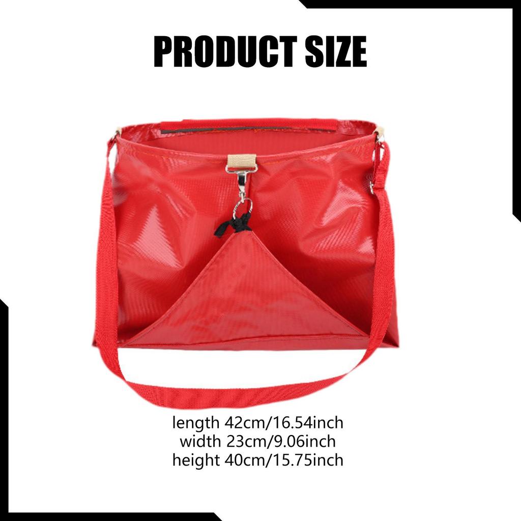 Gardening Apron Fruit Picking Bag Heavy Duty Harvest Storage Basket Waterproof Pouch for Orchard and Farm
