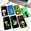 Cool C-Cartoon Alien Space   Phone Case For Samsung Galaxy A73,A72,A71,A70,A53,A52,A51,Others Soft Black Shell