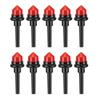 10 Pièces Broche de Valve de Machine à Café de Remplacement pour Machine à Café Jura Broche de Valve en Plastique PP et Joint en Silicone