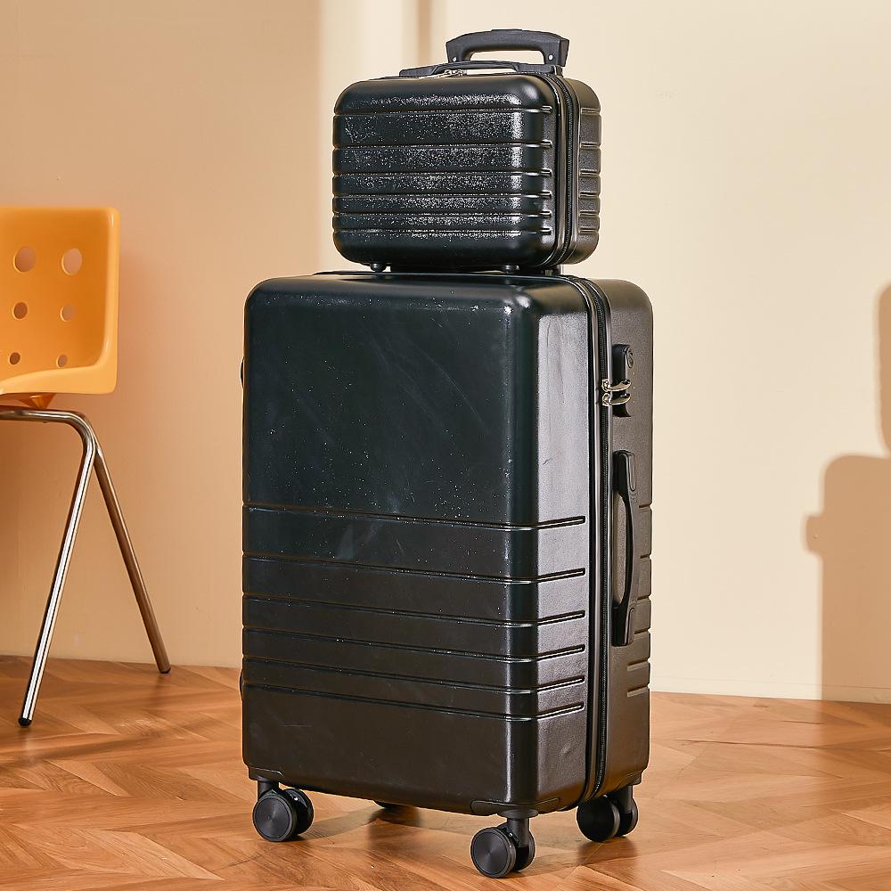 Yongsheng Candy Color Luggage: Lightweight, 24-inch Suitcase & 20-inch Carry-On Set for Women, Students, and Mothers.
