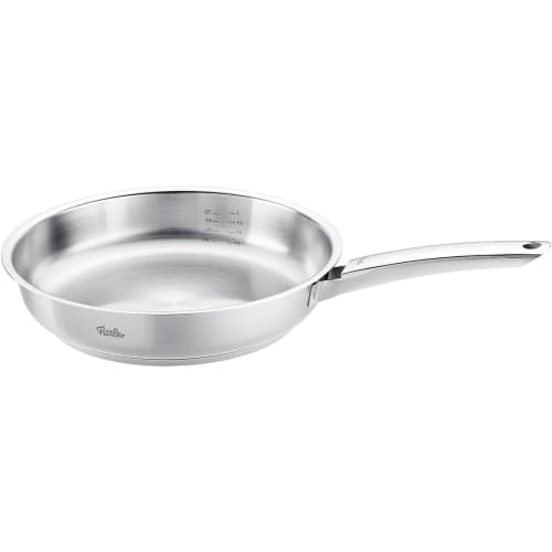 Fissler Pure Collection 28cm Frying Pan, Gas/IH Compatible, Oven Safe, All Stainless Steel, Made In Germany, Officially Sold In Japan, Product Code: 0