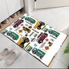 Truck Printed Carpet, for Office Chair Living Room Bedroom Kitchen Room Decor Gifts.