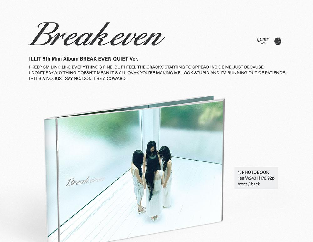 [POB] Illit [BREAK EVEN] 5th Mini Album