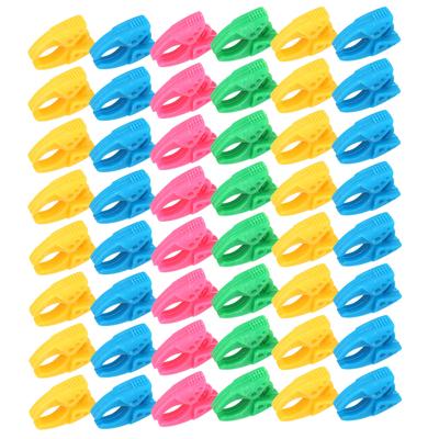 48Pcs Clamp Thread Saver Organizing Silicone Bobbin Clip Spool Sewing Accessories