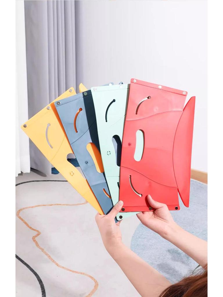 Portable Folding Plastic Travel Stool for Camping & Outdoor Use