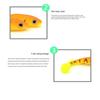5PCS Silicone T-tail Soft Bait Artificial Jigging Wobblers Biomimetic Fish Bait  Sea