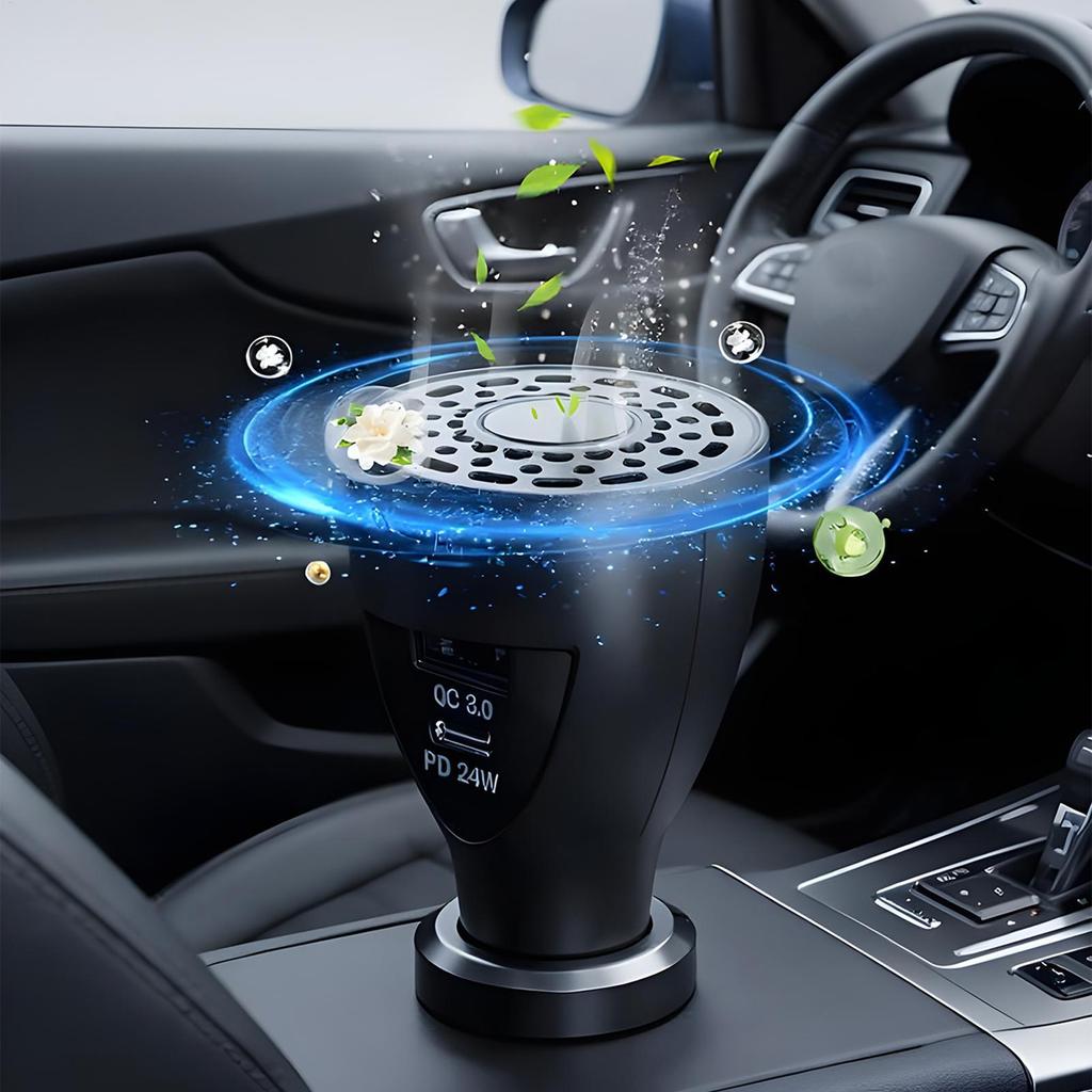 Air Freshener For Car Car Scents USB C Phone Charger 2 In 1 Vehicle Accessories Cell Phone Charger Scent Diffuser For Automotive