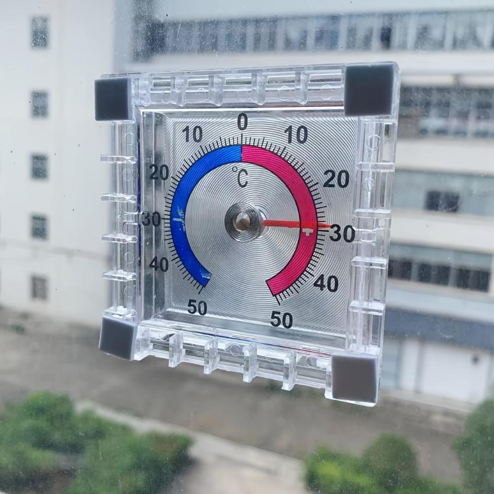 1 termometro da finestra preciso - Termometri da interno per casa, serra e giardino - Misura la temperatura interna ed esterna con elevata precisione