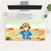 Pokemon Ash Ketchum with Pikachu Group Anime Extended Gaming Mouse Pad Large Desk Mat for PC Laptop