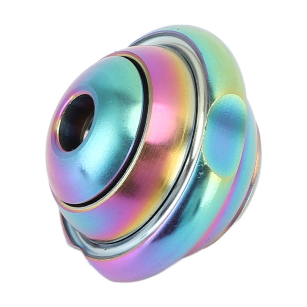 Fidget Gyroscope Stainless Steel Fingertip Rotating Gyro Toy for Travel Office Home Station