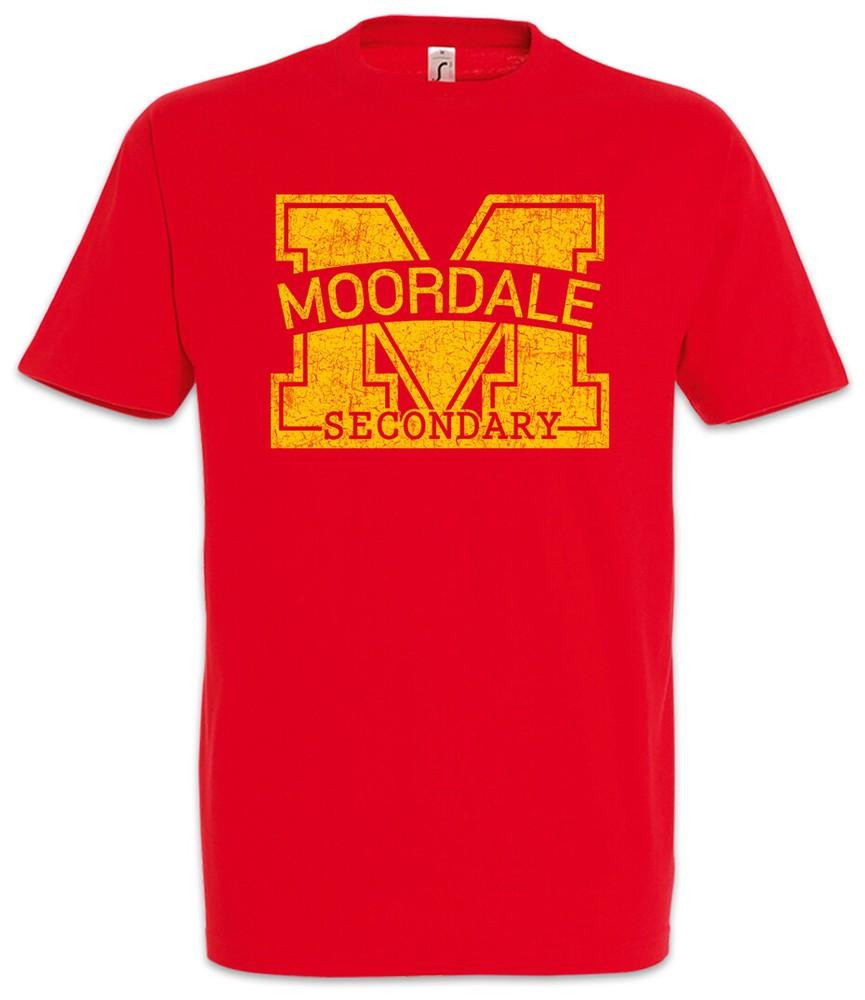 Moordale Secondary School Logo Symbol Sign Otis Milburn Eric Effiong T-Shirt