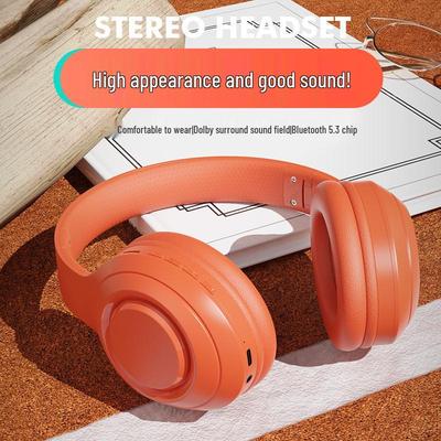 Wireless Over-Ear Bluetooth Headphones with Long Battery Life, Heavy Bass, and Call Functionality