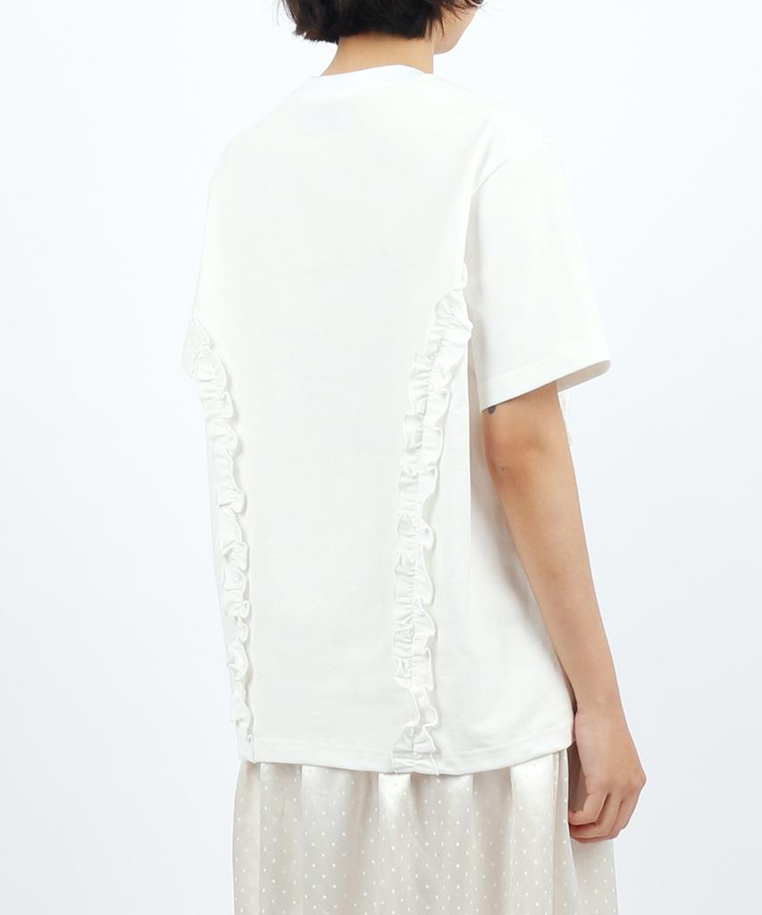 Sseonegteu Moses Frill Tee - White