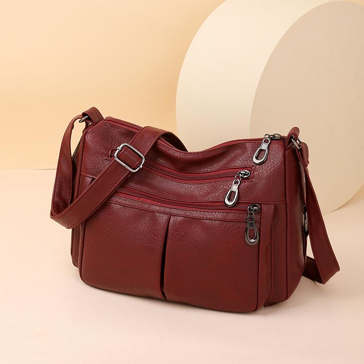 Large Capacity Women's Bag Single Shoulder Bag New Urban Minimalist Multi Compartment Women's Bag Mother's Bag Crossbody Bag
