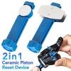 Durable Steel Bicycle Brake Pad Spreader Tool 360° Rotatable Bike Oil Disc Piston Reset Hydraulic Brake Caliper Piston Extension