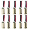 1pc High Quality 6V Copper Head Adjustable Lasers Dot Diode Module 4mm Laser Diodes 650nm5mw