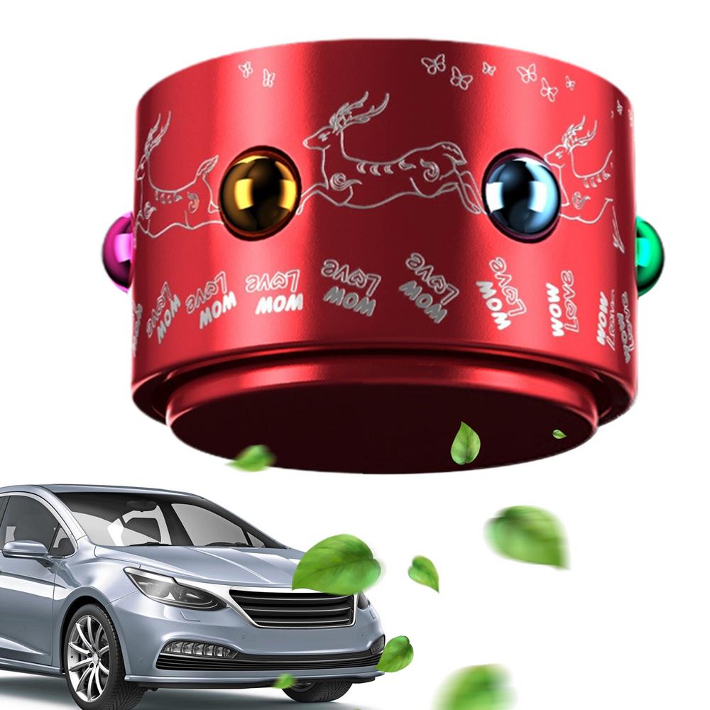 Car Perfume Diffuser Solar Diffuser Auto Plant Natural Air Freshener Silent Perfume Ornament Long-Lasting Fragrance 360 Degree