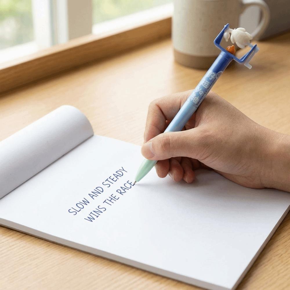 Funny BBQ Theme Color-Changing Pen Novelty Smooth Writing Rotating Refill Pen Neutral Design 0.5 Tip Writing Pen Office Use