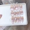 Hand-woven Armor Sweetheart Little Flavor Three-dimensional Hand-painted Bow Little Flavor Cat Eye High-end Nail Art