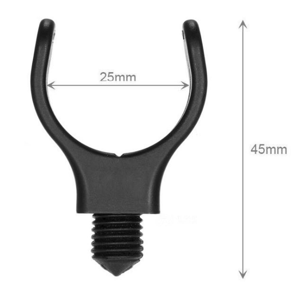 5-20 Pcs Carp Fishing Rod Rest Holder Head Gripper Magnetic Fishing Bracket Head Adjustment Fishing Rod Tail Rest Clips Tool
