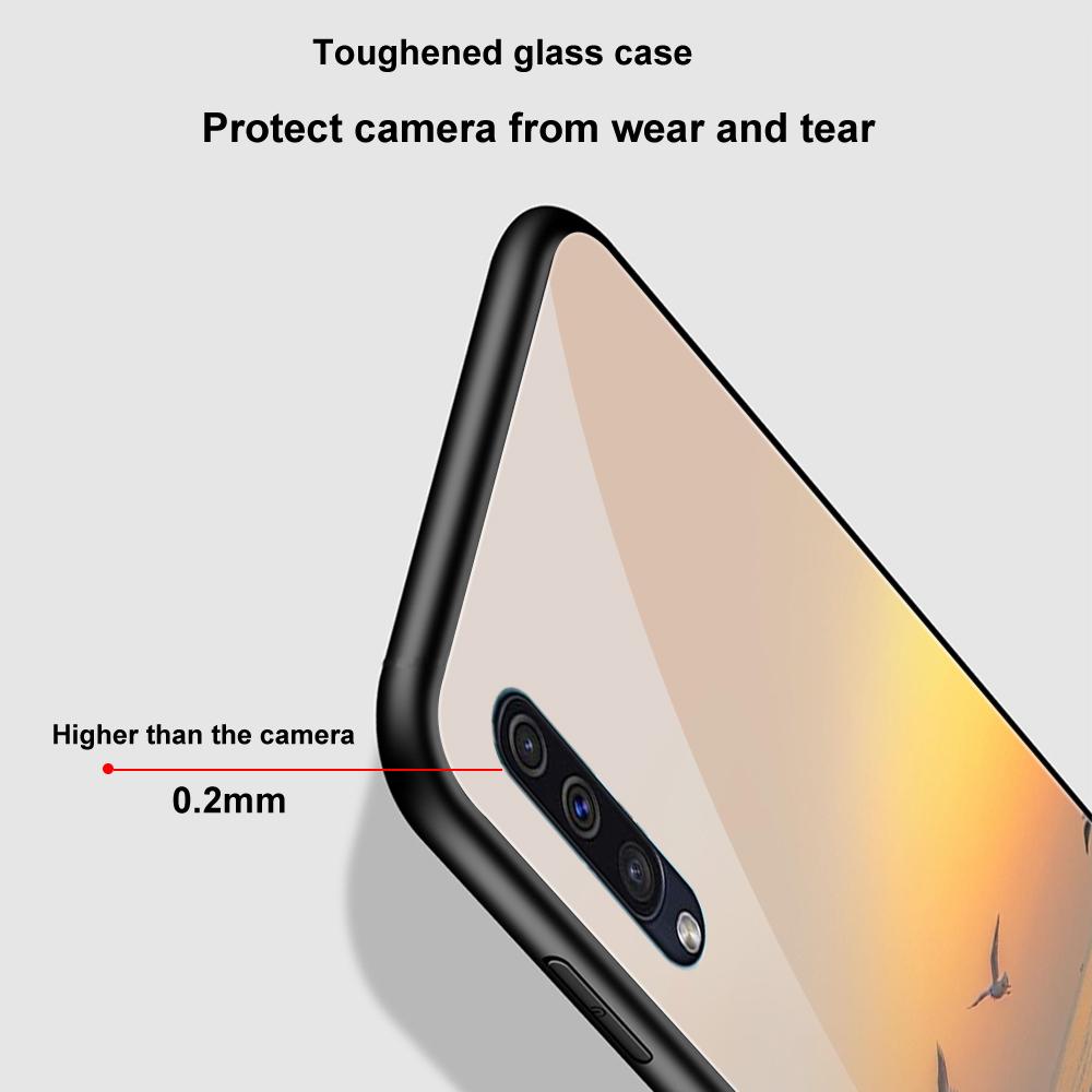 Sunrise Scenery Phone Case For Samsung Galaxy A52 A70 A71 A73 A53 A13 5g A03 A72 A22 A21s A03 Core A42 Tempered Glass Cover