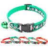 Christmas Pet Collars for Small Dogs Cat  Adjustable Safety Buckle Necklace Chihuahua Puppy Kittens Puppy Collar Pet Accessoires