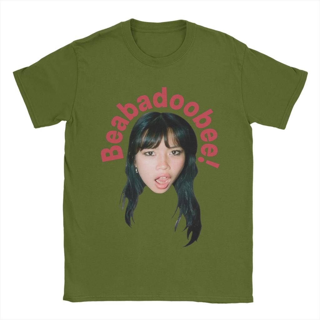 Beabadoobee T-Shirts Men  Funny 100% Cotton Tees Crewneck Short Sleeve T Shirts 4XL 5XL 6XL Clothing