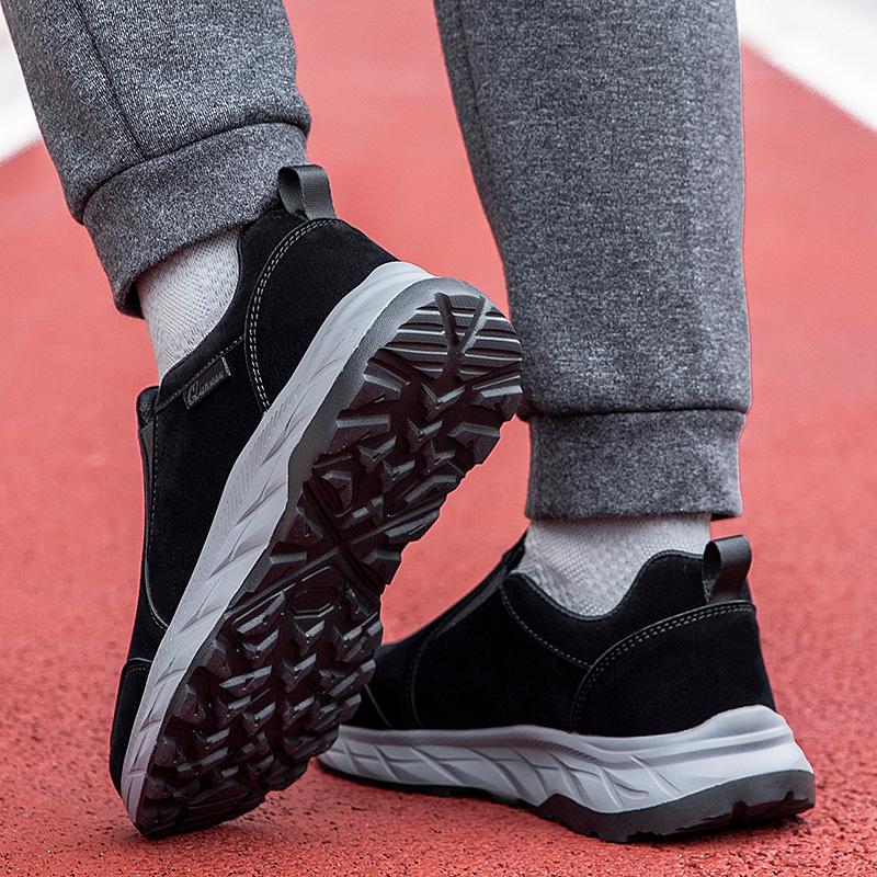 Men's Health Step Spring Outdoor Breathable Hiking Thick Soled Couple Sneakers Shoes Comfortable Lazy Set Casual Shoes 36-45