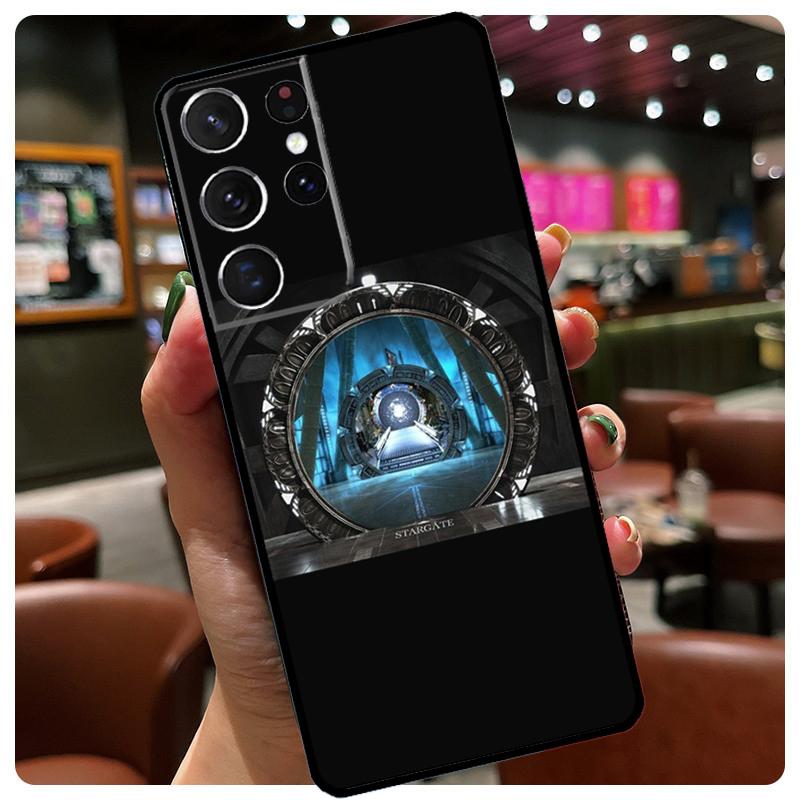 Stargate Atlantis Phone Case For Samsung Galaxy S25 Ultra S21 S22 S23 S24 Ultra S9 S10 Plus S24 S25 FE Cover