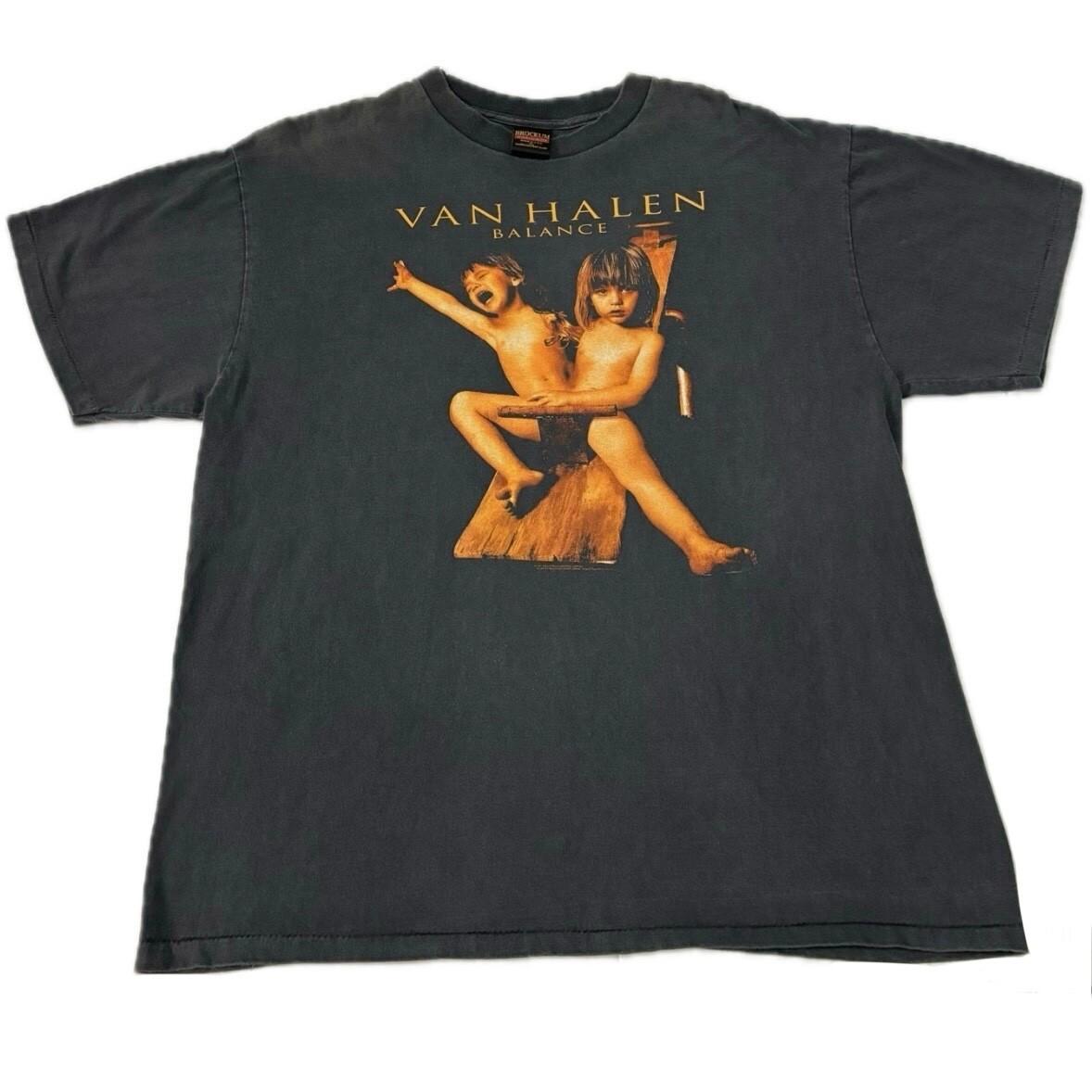 Van Halen Balance World Tour Vintage 1995 Size XL Single Stitch T-Shirt REPRINT XL