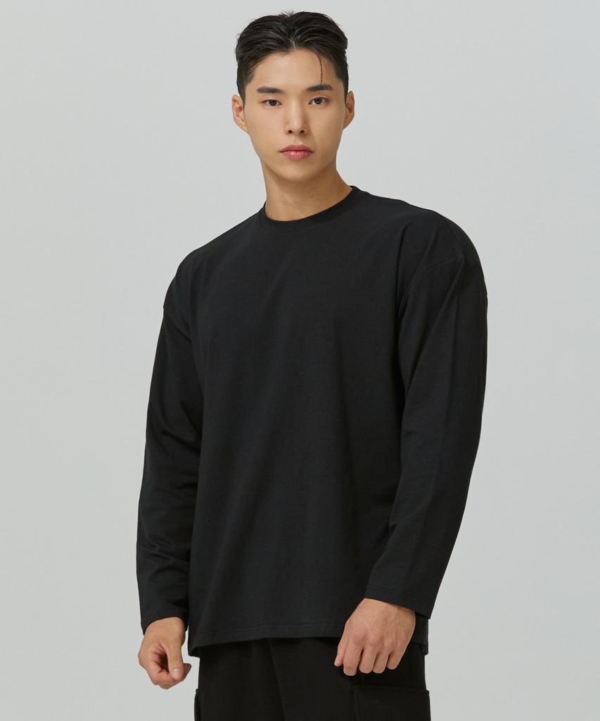 Beullaegmonseuteopis [2Pack] Soft Modal Crew Neck Long Sleeve (3Color) / Bm240722 (A Type)