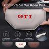 For Volkswagen VW Car Leg Fatigue Relief Pad Auto Trapeze Leather Knee Cushion Beetle CC B5 B6 B7 EOS GTI MK2 MK4 MK5 MK6AO2