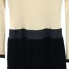 Rene wool Long sleeve Velour switching flare one piece 34 Crew neck Women Used