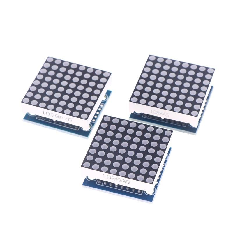 1Pc Max7219 Dot Matrix Module Led Module Display Module Support Cascading Control Mcu Control Driver